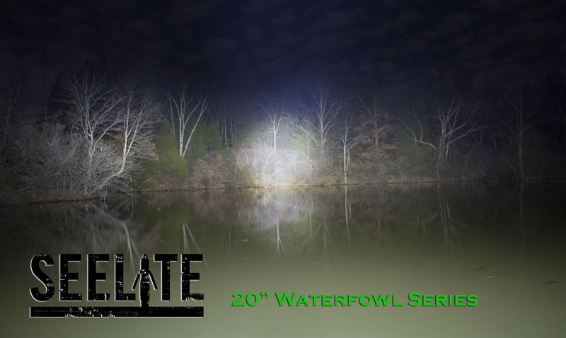 Load image into Gallery viewer, 20&quot; Waterfowl Series - Double Row BlackOut LED Light Bar
